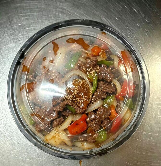 C27.Pepper Steak w. Onions